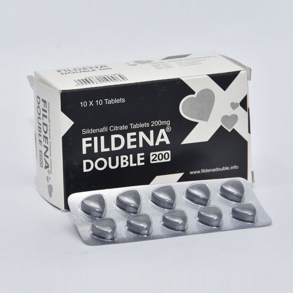 Fildena Double 200 Mg (Black)