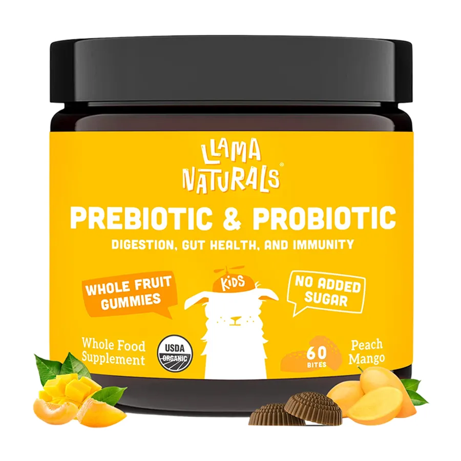 Fruit Prebiotic and Probiotic Gummies for Kids