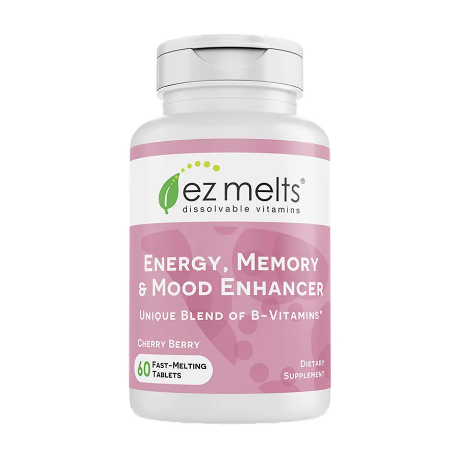 EZ Melts Energy Memory & Mood Enhancer