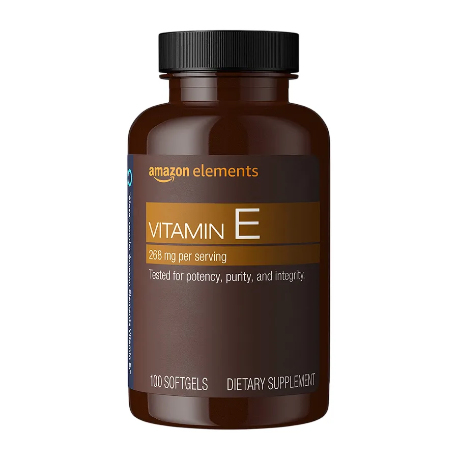 Amazon Elements Vitamin E 400 IU, 100 Softgels