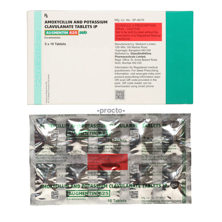 Augmentine 625mg
