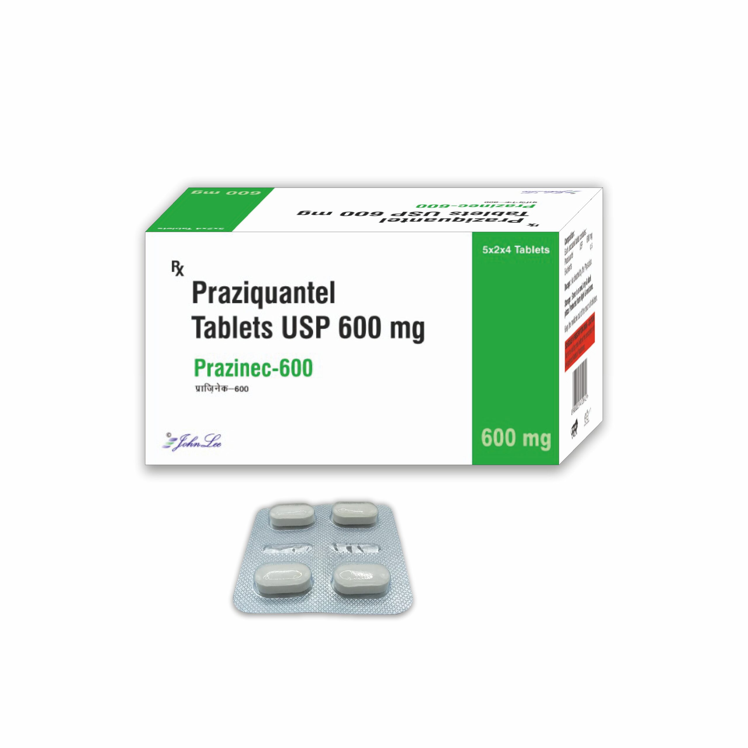 Praziquantel 600mg