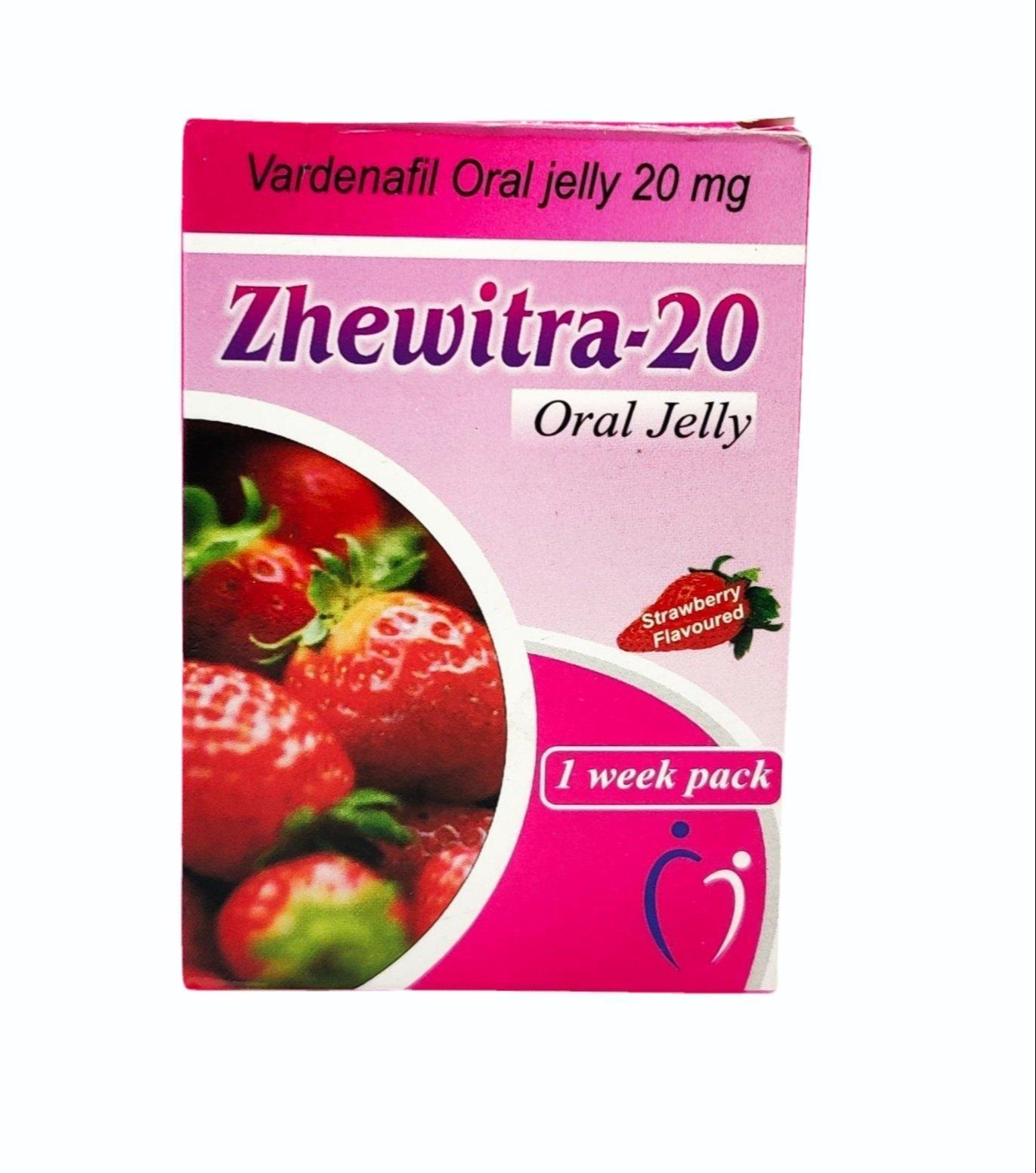 Zhewitra Oral Jelly 20mg
